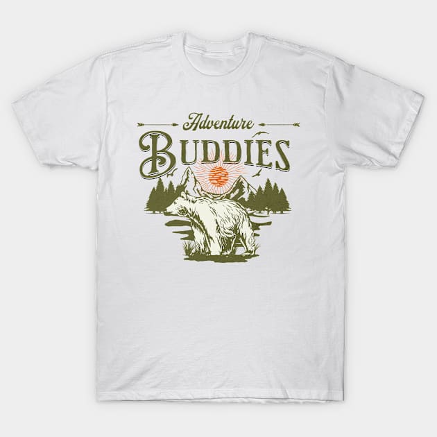 Adventure buddies, adventure lover T-Shirt by Artaron